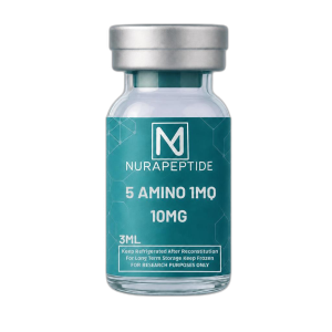Nura Peptide 5-Amino-1MQ Research Compound Nura Peptide 5-Amino-1MQ specialized metabolic research vial.