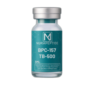 Nura Peptide BPC-157 and TB-500 tissue recovery blended vial.