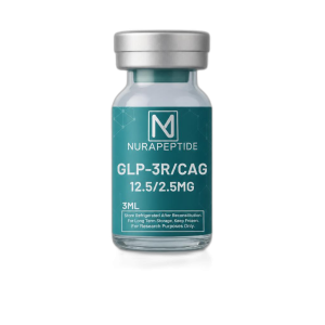 Nura peptide GLP-3R and Cagrilintide blended formulation research vial
