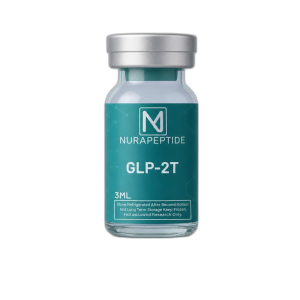Nura Peptide GLP-2T specialized tissue optimization research vial.