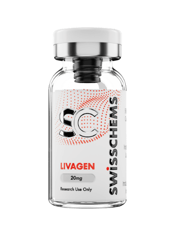 Livagen high purity research compound vial