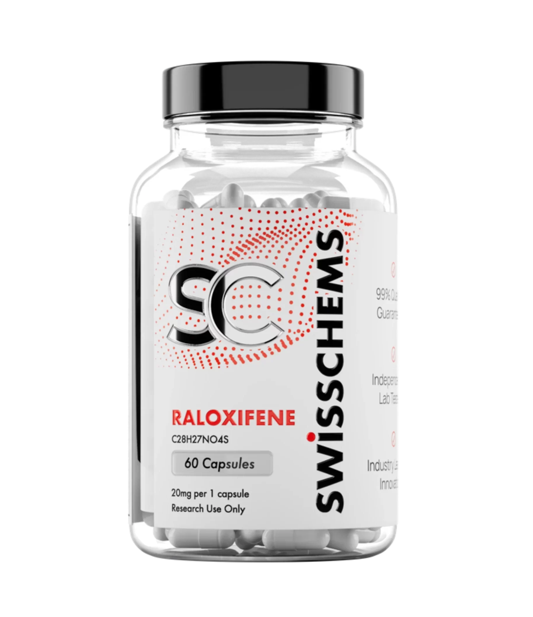 Raloxifene research capsule bottle using coupon unarchive for extra retail savings.